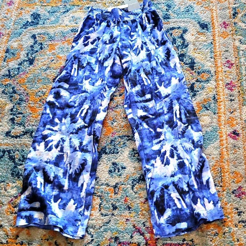 Smocked pants